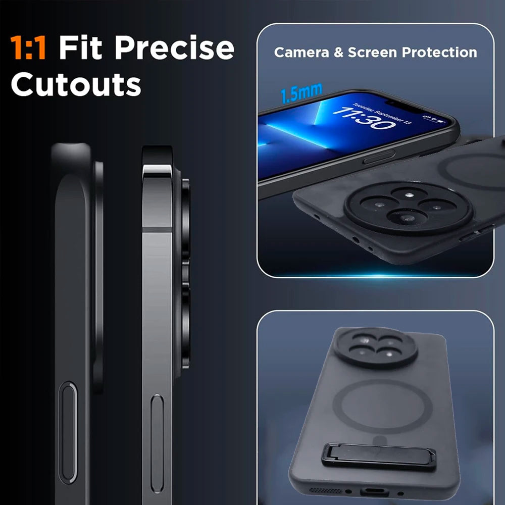 UYUXIO Magnetic Phone Case Stand Oneplus 15 13T 13s 13 13R Ace 5 Nord