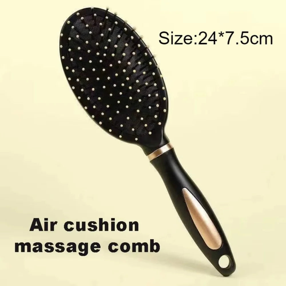 Professional Salon Straight Smooth Paddle Hair Brush Large Hairdressing All Hair Type Hairbrush Styling Comb for Women Men Zpaxo