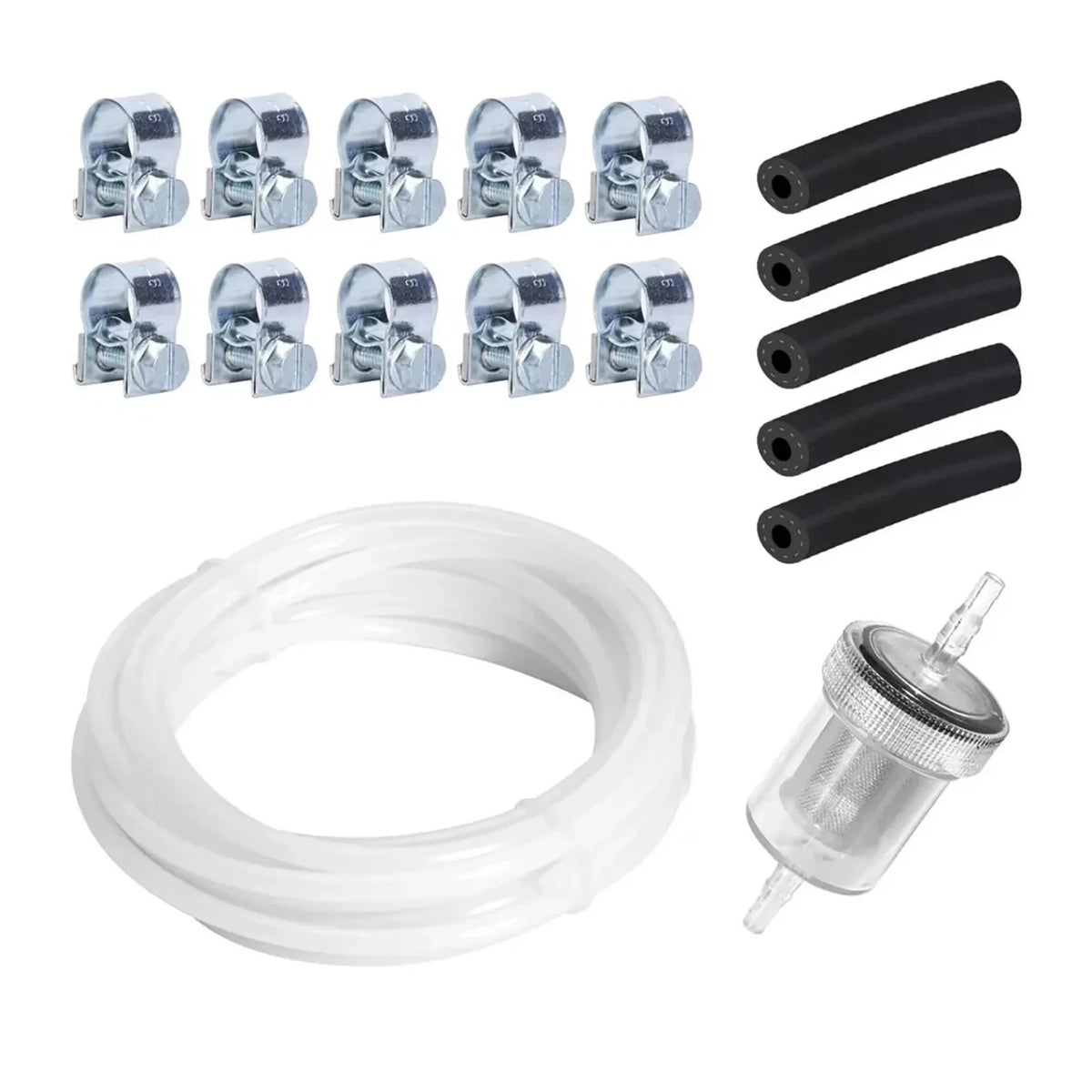 Vehicle Inline Fuel Filter Hose Clip Pipe Line Eberspacher Webasto Zpaxo