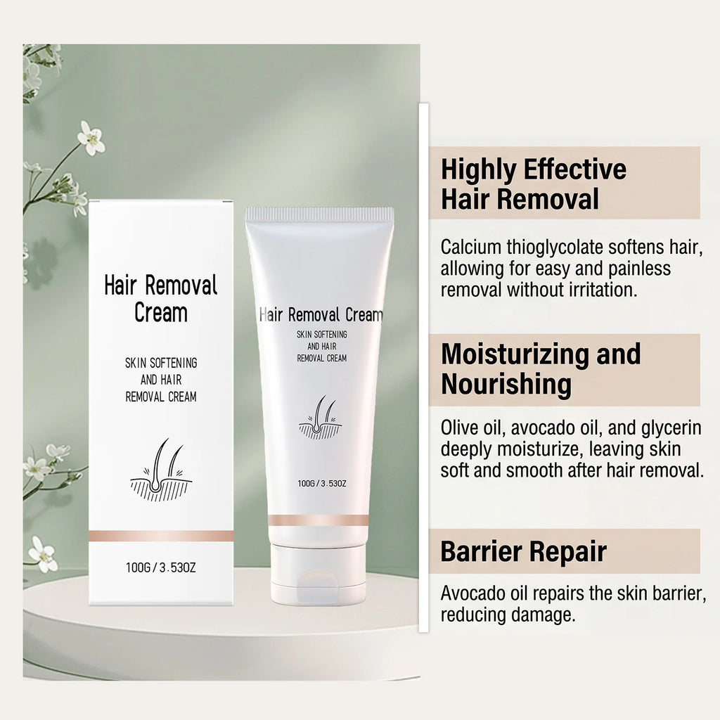 Instant Painless Hair Removal Cream – Smooth Skin | Zpaxo Hair Removal Cream Zpaxo