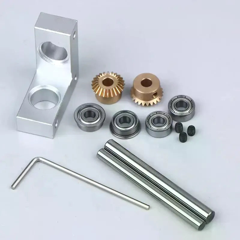 4 Mini Right Angle Rotator Small 90 Degree 1 Gearbox Bevel Gear Zpaxo