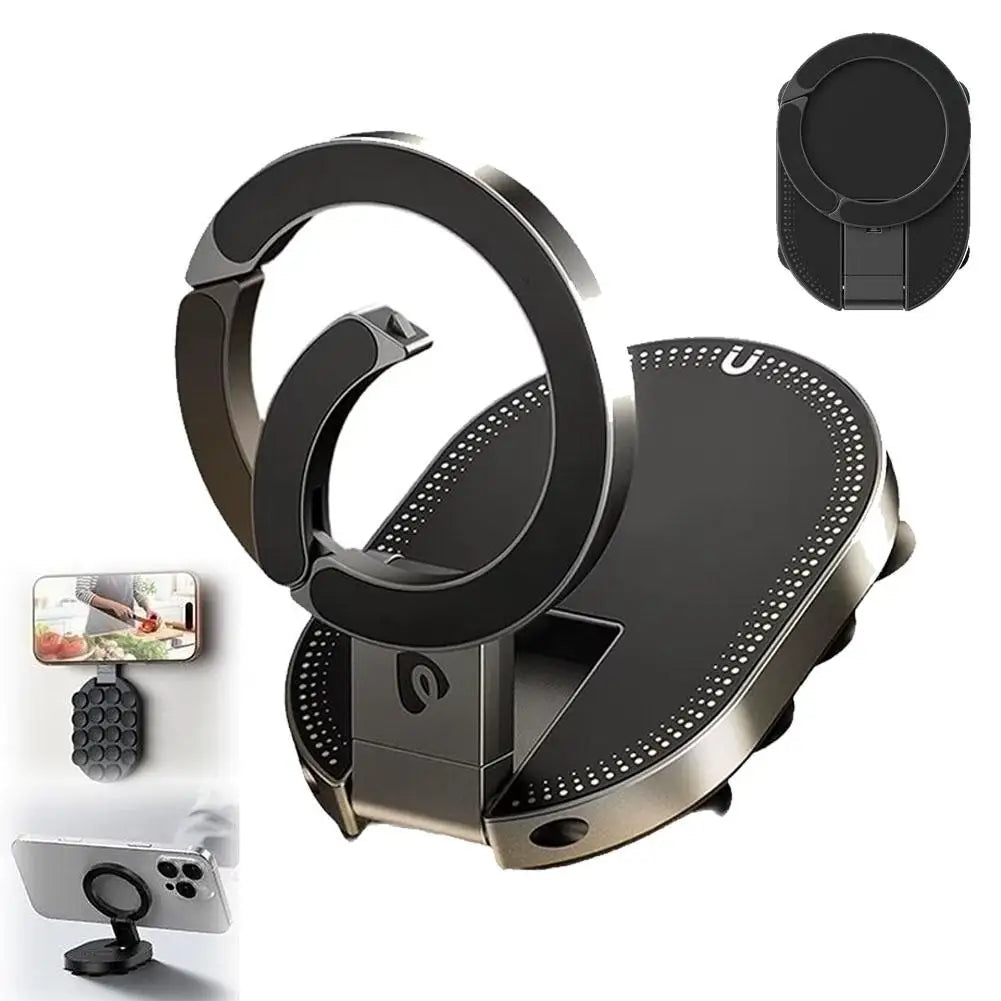 3-in-1 Magnetic Phone Holder – Suction Cup Wall Mount Stand Magnetic Phone Holder Zpaxo