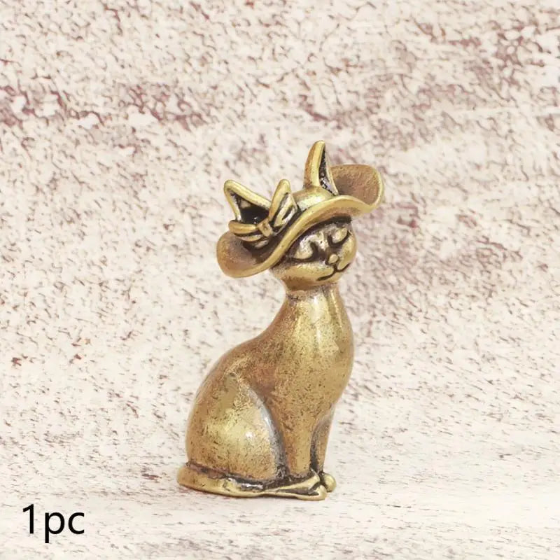 Home Decoration Craft Accessories Solid Pure Brass Butterfly Figurines Miniatures Desktop Ornament Antique Copper Insect Statue Zpaxo A1