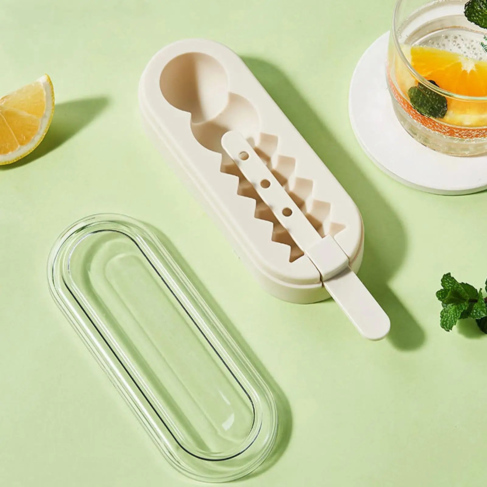 Silicone Ice Cream Mold with Sticks – DIY Ice Pop Maker Ice Pop Mold Zpaxo
