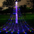 Christmas Decorations 2025 Waterproof Solar Lights LED 8 Modes Tree Zpaxo RGB EU Plug China Mainland