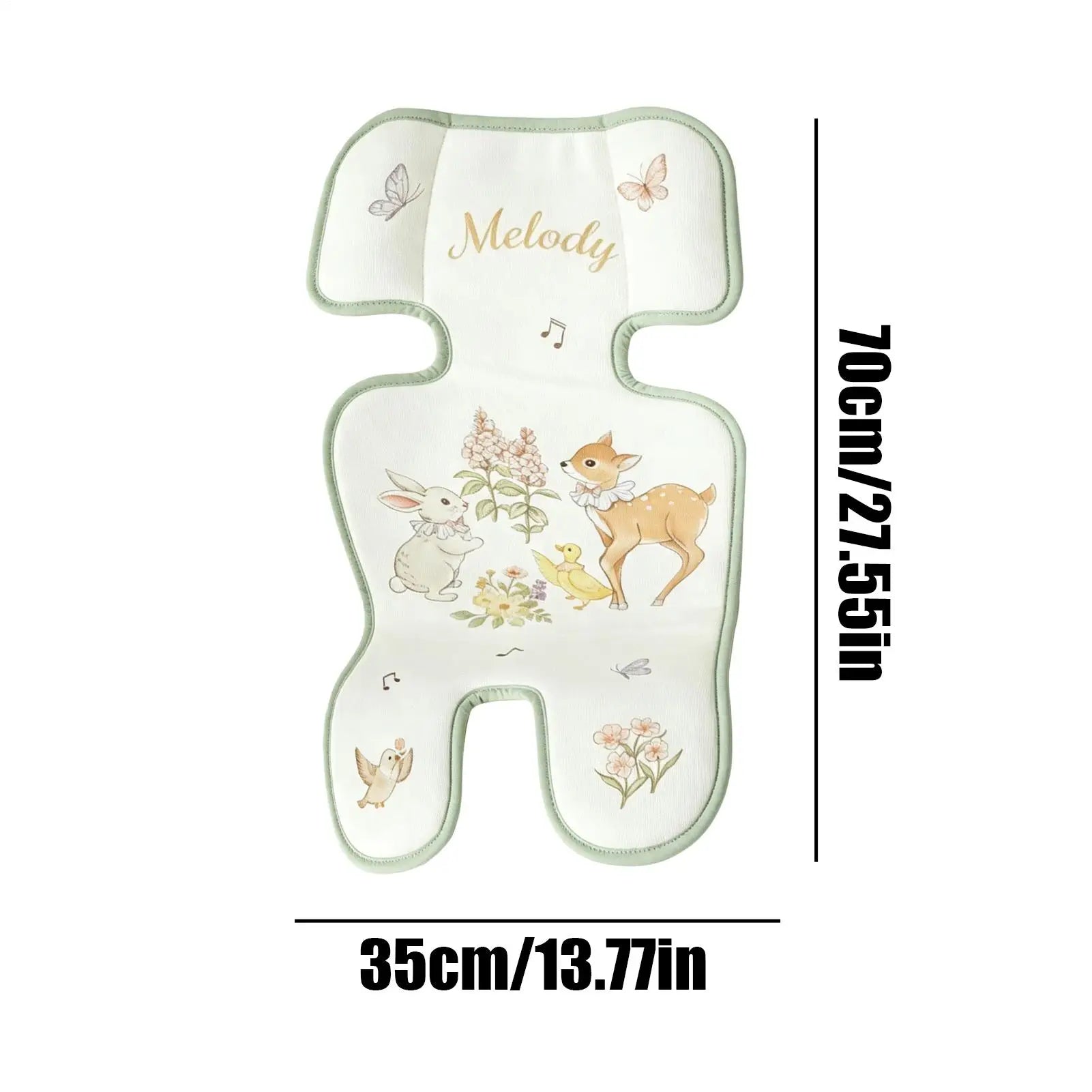 Cooling Pad Stroller Cool Down Breathable Padding Parents Mothers Zpaxo