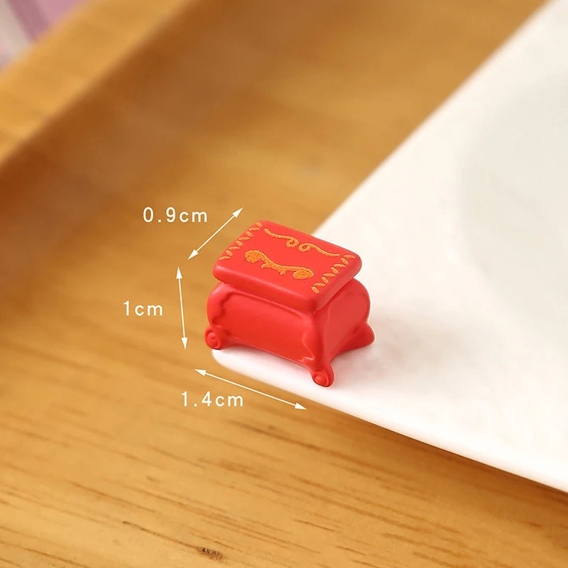 ▶1/12 Dollhouse Simulation Mini Furniture Model Dollhouse Living Room Scene Decoration Dolls House Ornament Pretend Play Toys Zpaxo A12