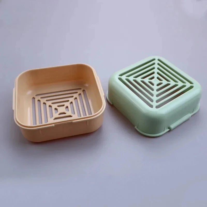 1Pce Travel Mini Soap Box – Leakproof Design, Morandi Colors, Suitable for Dormitory, Travel, Camping, Gym Zpaxo