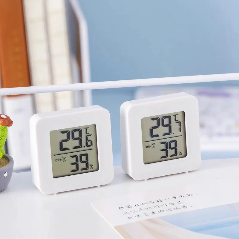 Digital Thermometer Hygrometer Indoor Mini Thermometer Indoor Thermometer Humidity Meter Sensor Gauge Weather Station for Home Zpaxo