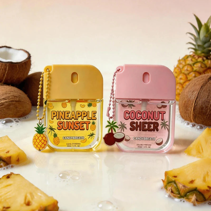 Mini Refillable Perfume Atomizer – Vanilla Pineapple Travel Spray Travel Perfume Atomizer Zpaxo
