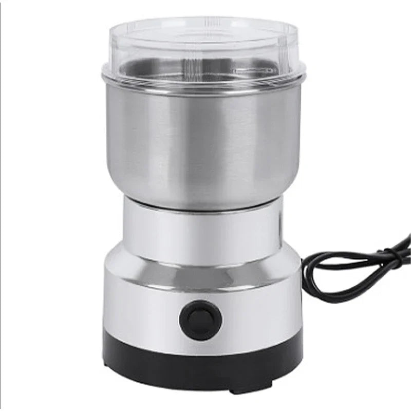 Mini Electric Grinder Household 300ml Ultrafine Baby Food Pulverizer Coffee Grinder Spice Pepper Grinder Grain Mill 2/4 Blades Zpaxo 4 blades EU