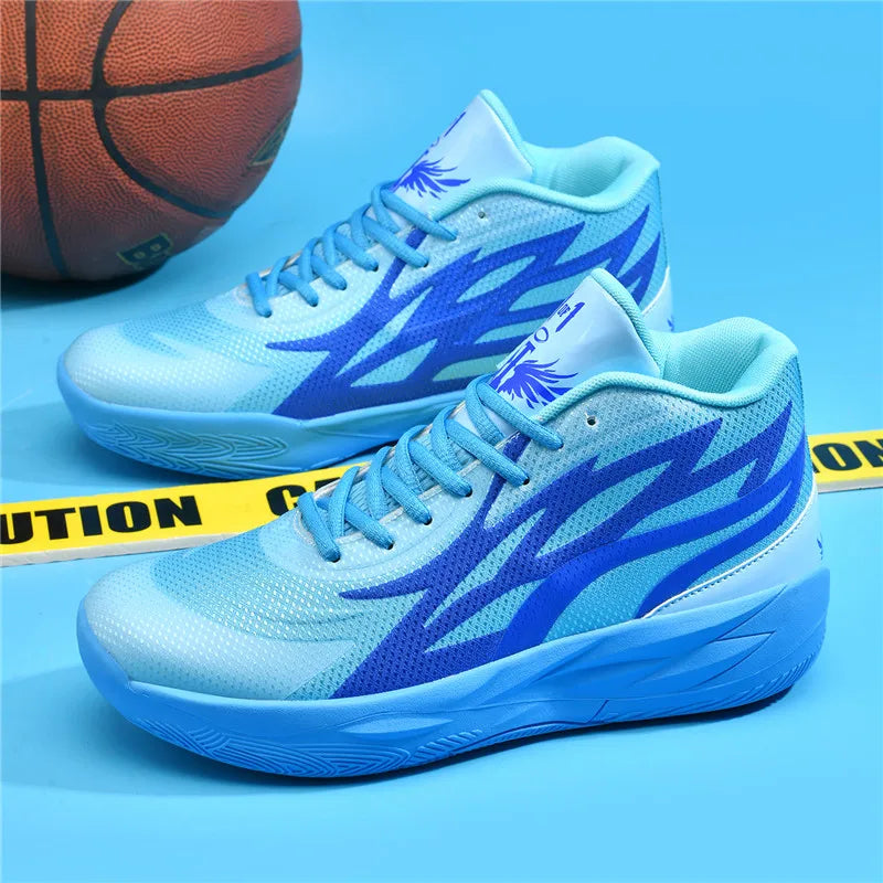 Men's Basketball Shoes Breathable Cushioning Non-slip Wearable Runing Zpaxo 02 6 40