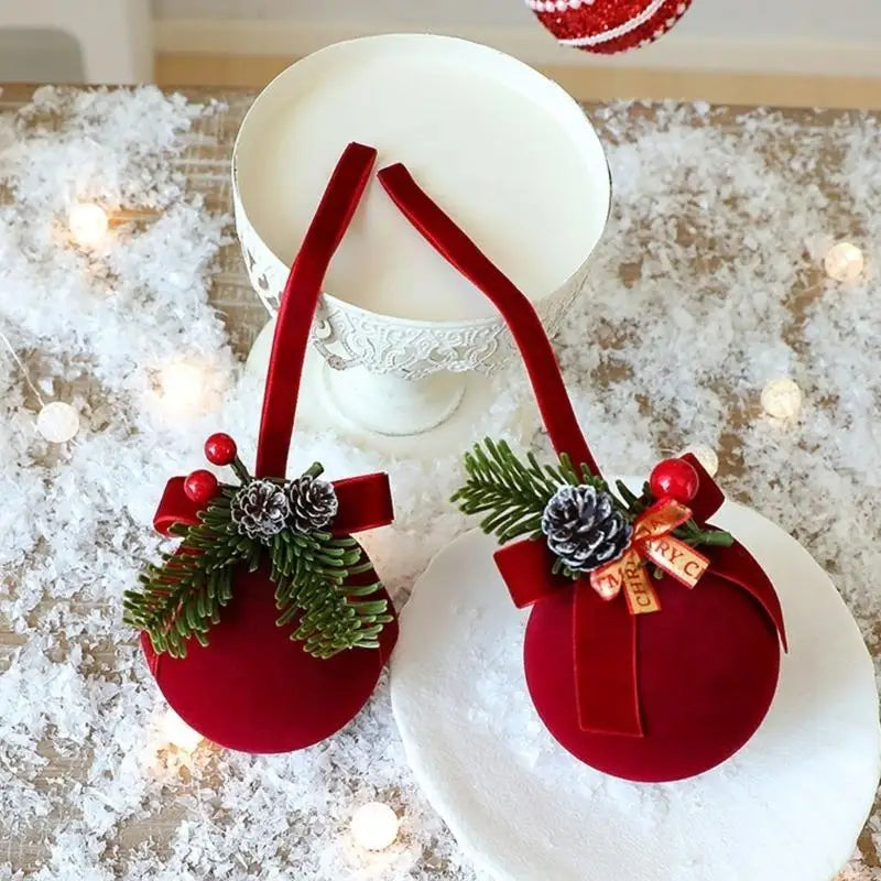 Nordic Bells Christmas Ornament Tree Decorations Ball Small Hanging