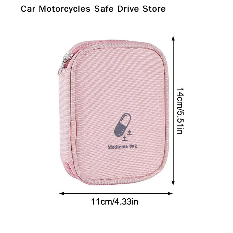 CMFirst Aid Medicine Bag Portable Storage Box Emergency Kits Pills