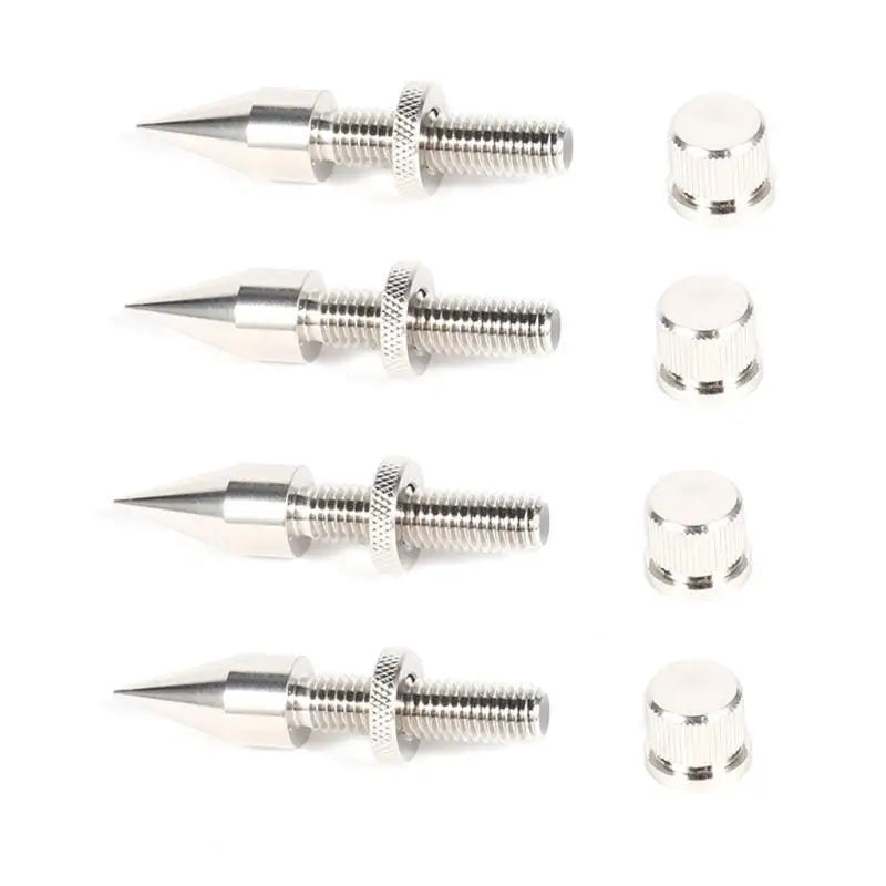 HiFi Audio Speaker Electric Isolation Stand Feet Base Shock Absorber Pads Shock Spikes Spring Damping Pad Stimulation Zpaxo silver CN