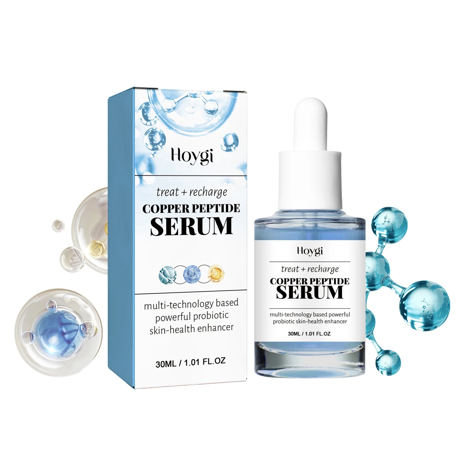 Copper Peptide Serum – Firming, Pores & Fine Lines 30ml Face Serum Zpaxo 30ml 1Pcs