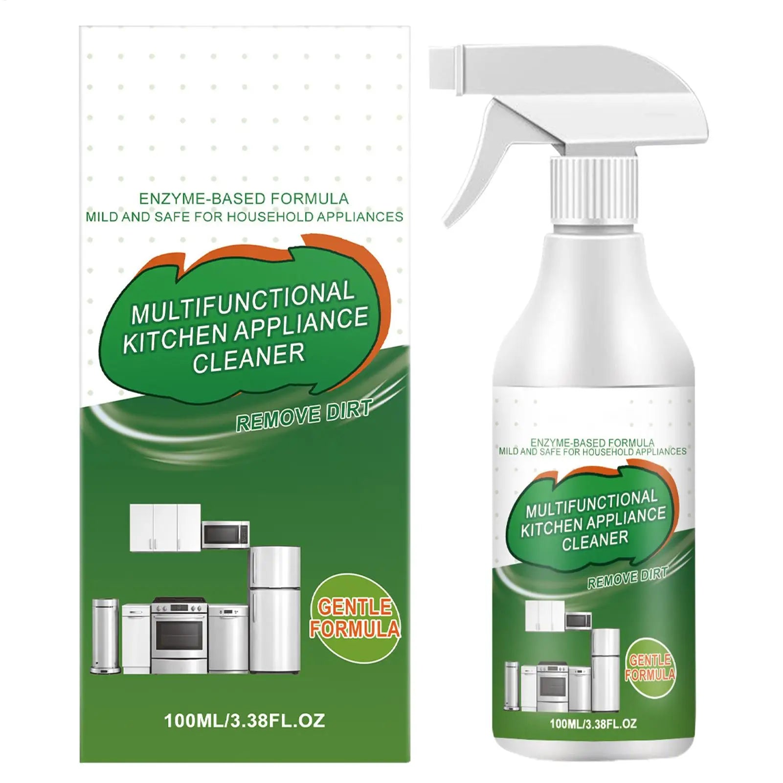 Kitchen Degreaser Spray 100ml – Oven, Stovetop & Hood Cleaner Kitchen Degreaser Spray Zpaxo