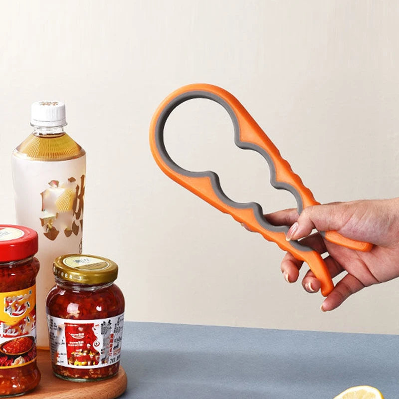 4-in-1 Stainless Steel Can & Bottle Opener | Multi-Function Multi-Function Opener Zpaxo