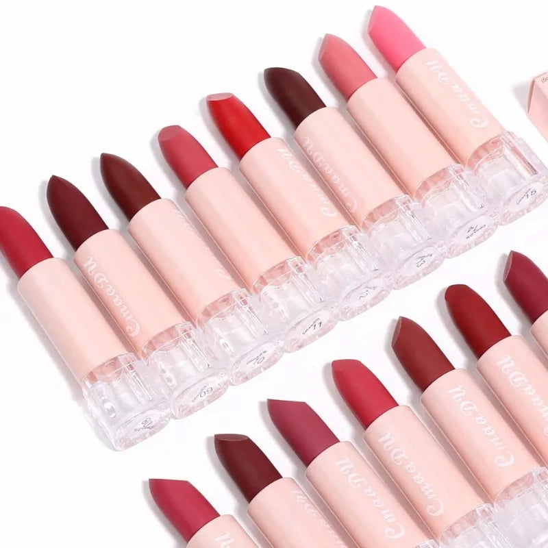 15 Lipstick Waterproof Long Lasting Matte Velvet Sexy Red Beauty Lip