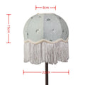 Tabletop Lamp Shade Tassel Floor Light Cover Creative Fabric Zpaxo Style B