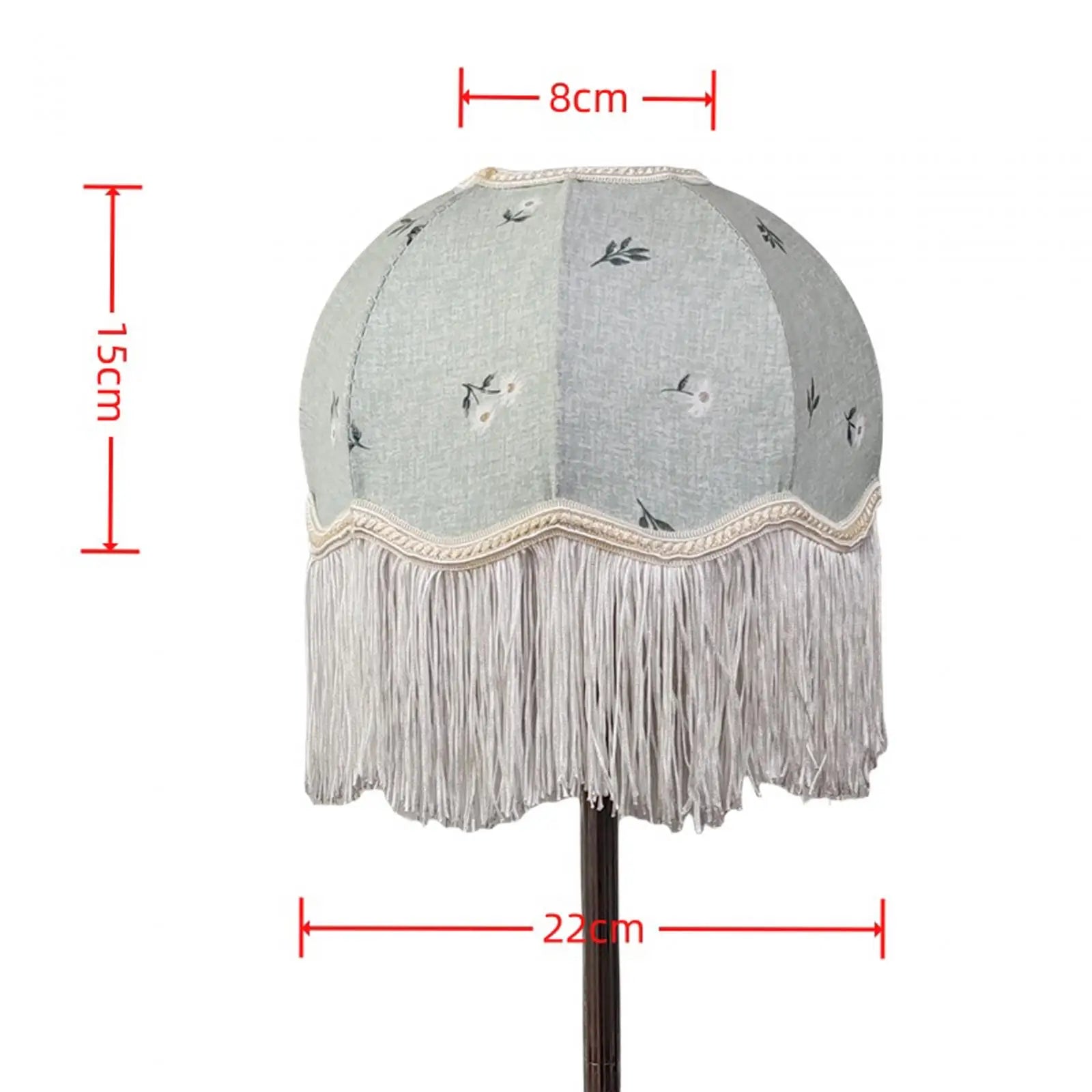 Tabletop Lamp Shade Tassel Floor Light Cover Creative Fabric Zpaxo Style B