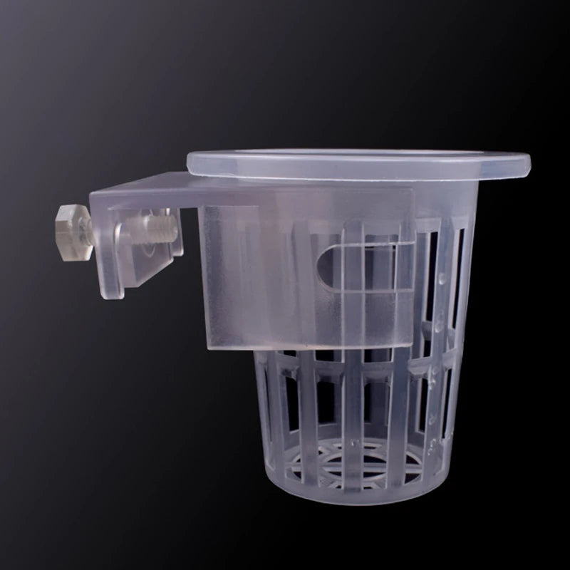 10Pcs Aquarium Flower Basket Water Grass Cup Aquarium Water Grass Growing Pots Sustainable Versatile Hydroponics Planting Cup Zpaxo A4