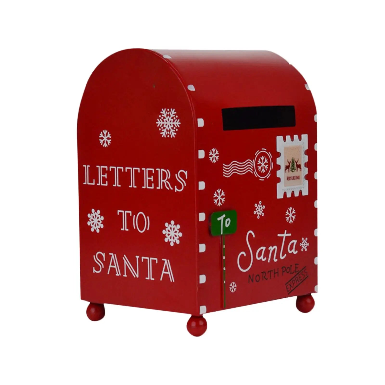 Christmas Decoration Mailbox Mini Postbox Letter Box Zpaxo