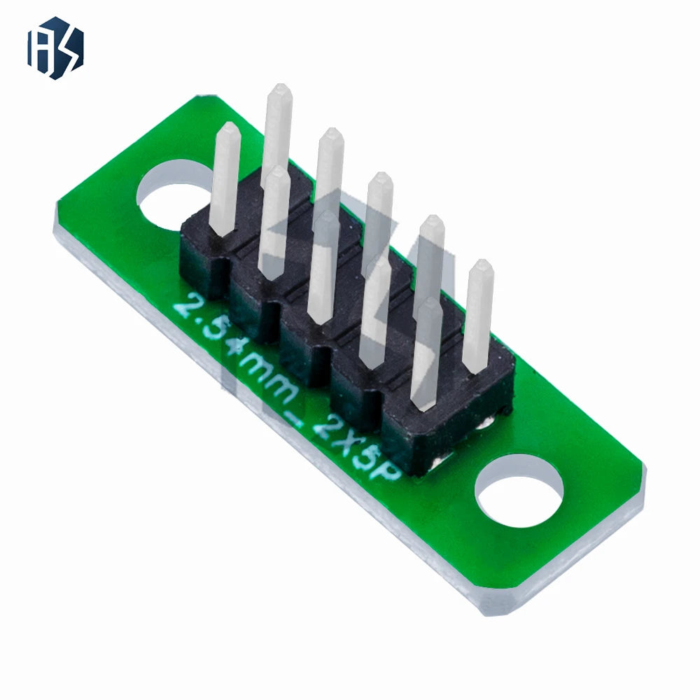 ‌‌Dual-Pitch 2.54mm (0.1") & 2mm (0.079") Dupont Connector Kit – 2×5-Pin Male/Female Headers (10-Pair) with Gold-Plated Contacts Zpaxo