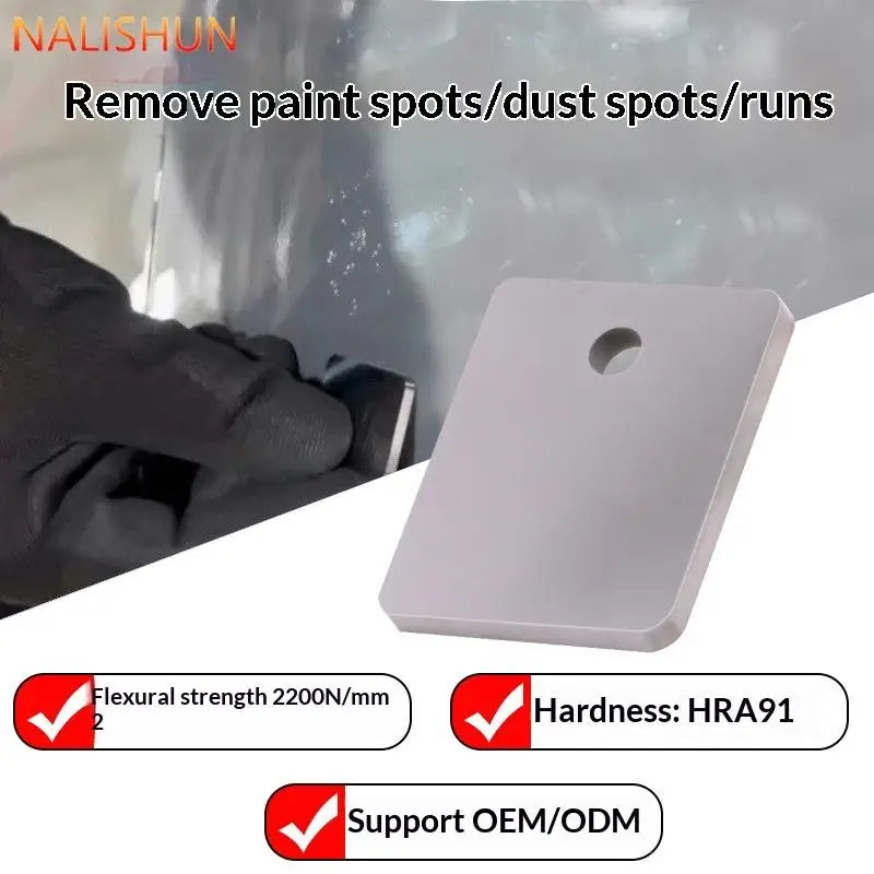 Car Paint Spot Repair Scraper | Stainless Steel Paint File