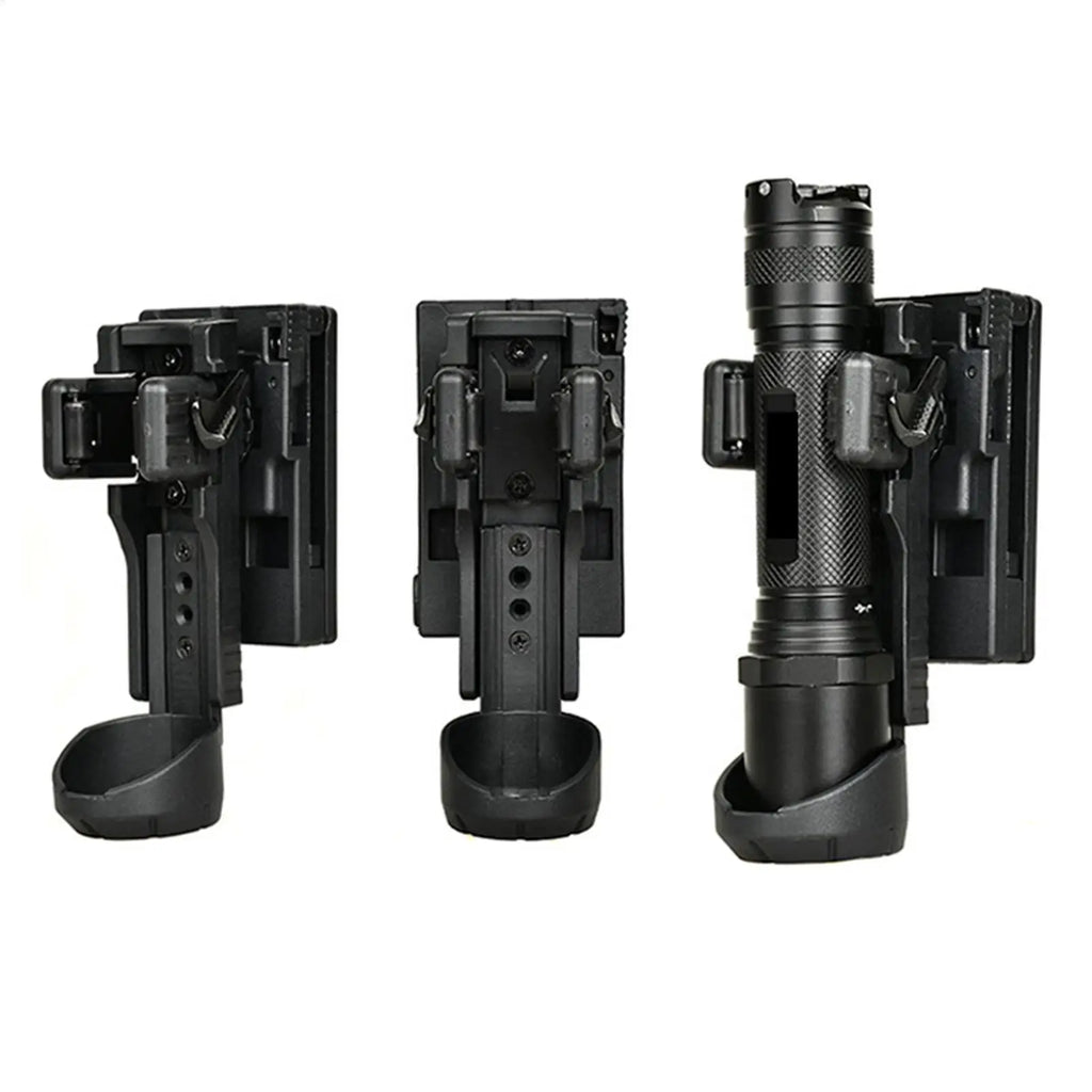 Flashlight Holster For Belt Multipurpose Flashlight Belt Holder Quick Release Flashlight Mount Portable Light Carry Case Zpaxo