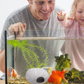 Ceramic Shrimp Hideout Fish Tank Cave Aquarium Decor Betta Cichlid