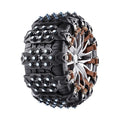 Universal Rubber Snow Chains – Anti-Skid Tire Chains for Winter