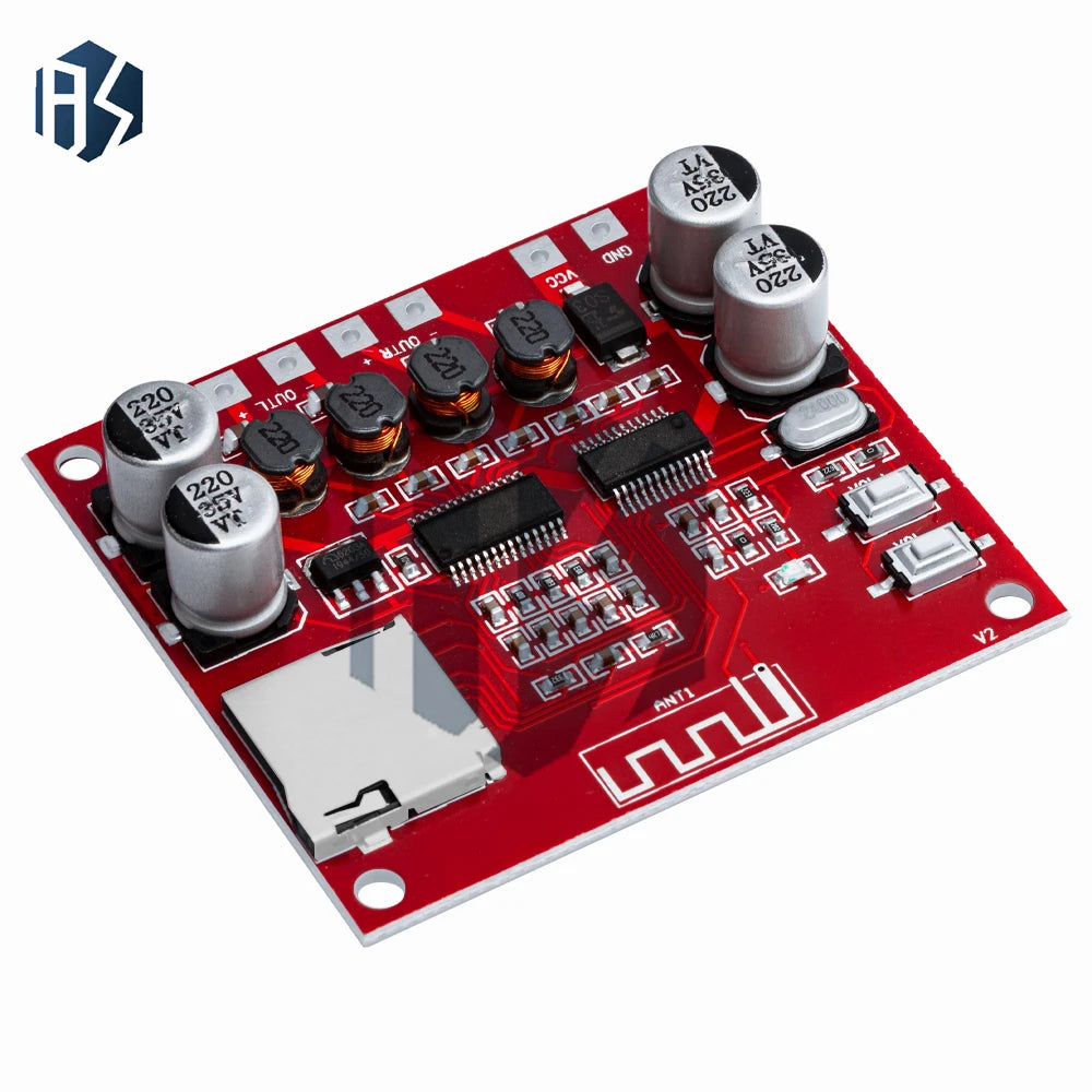 XH-A233 15W X 2 Bluetooth 4 Digital Power Amplifier Board Stereo Zpaxo