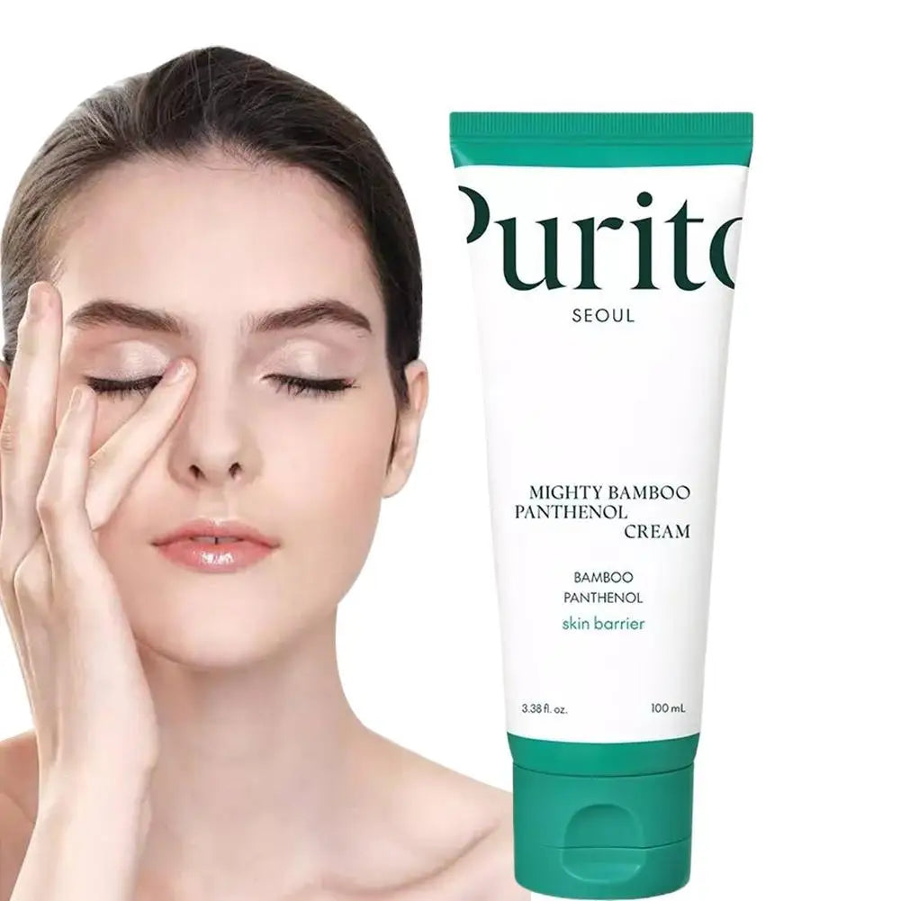 Purito Cream Bamboo Extract Panthenol Intensive Moisturizing Repairing Revitalizing Soothing For All Skin Type Skin Care Zpaxo