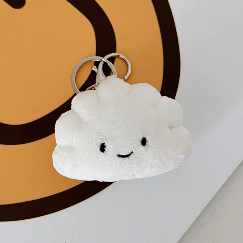 Dumpling Key Chain Pendant Creative Cute Little Doll Plush Toy Bag Zpaxo Dumpling