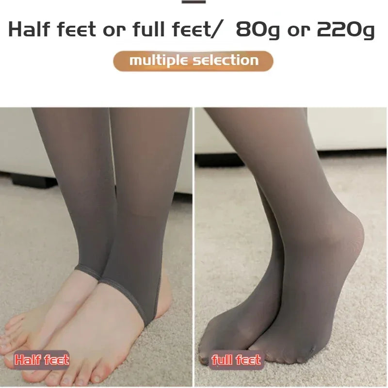 Women's Fleece Thermal Tights – Warm Winter Pantyhose 1-3 Pack