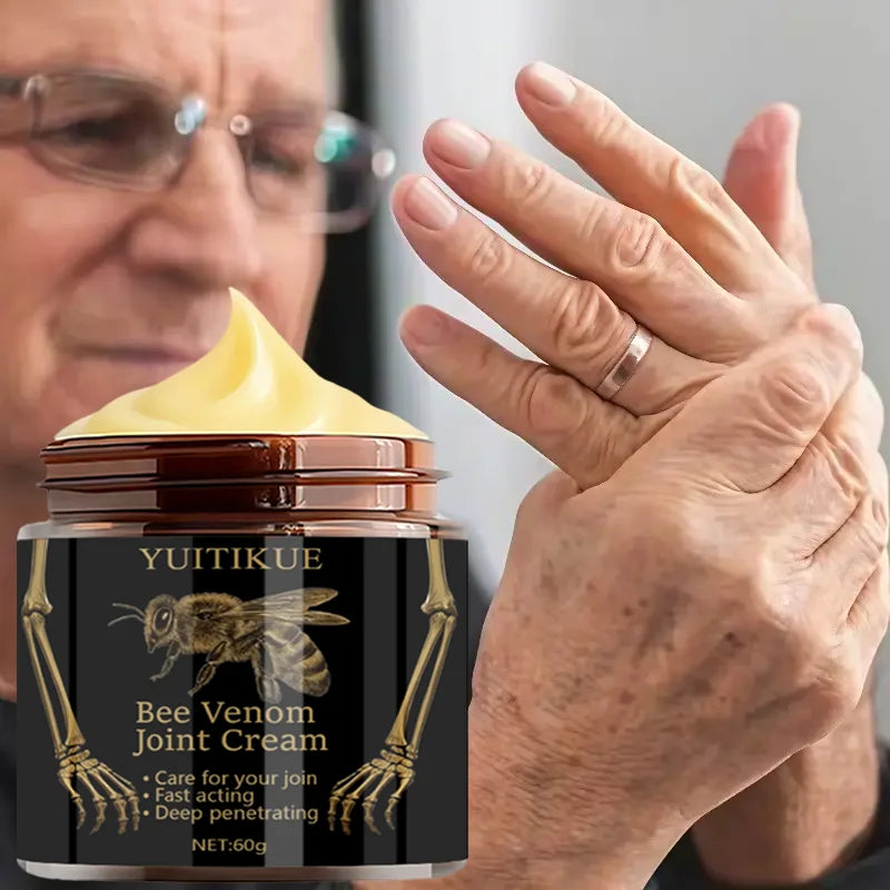 Bee Venom Joint Cream 60g | Fast-Acting Deep Penetrating Relief Joint Relief Cream Zpaxo