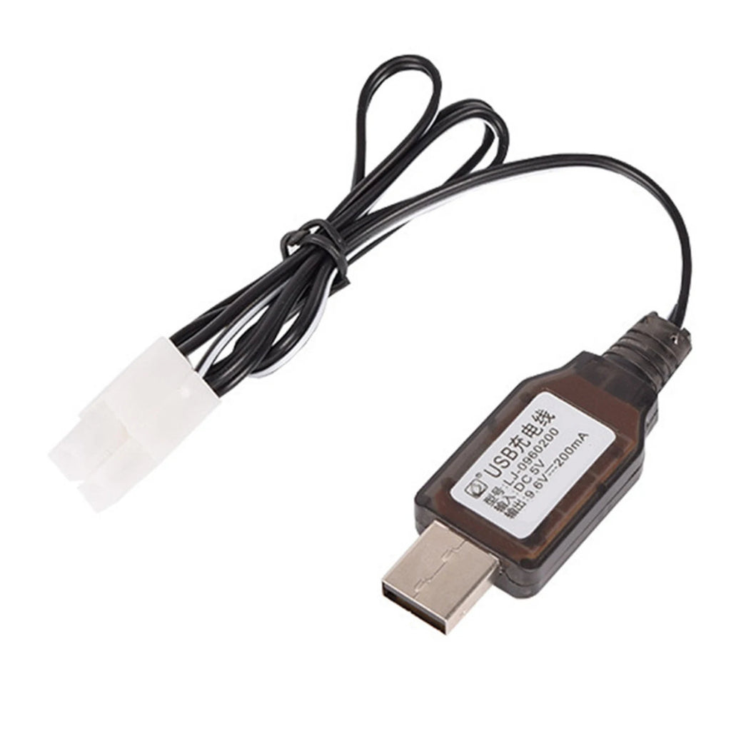 Charging Cable Battery USB Charger Ni-cd Ni-MH Batteries SM-2P Plug