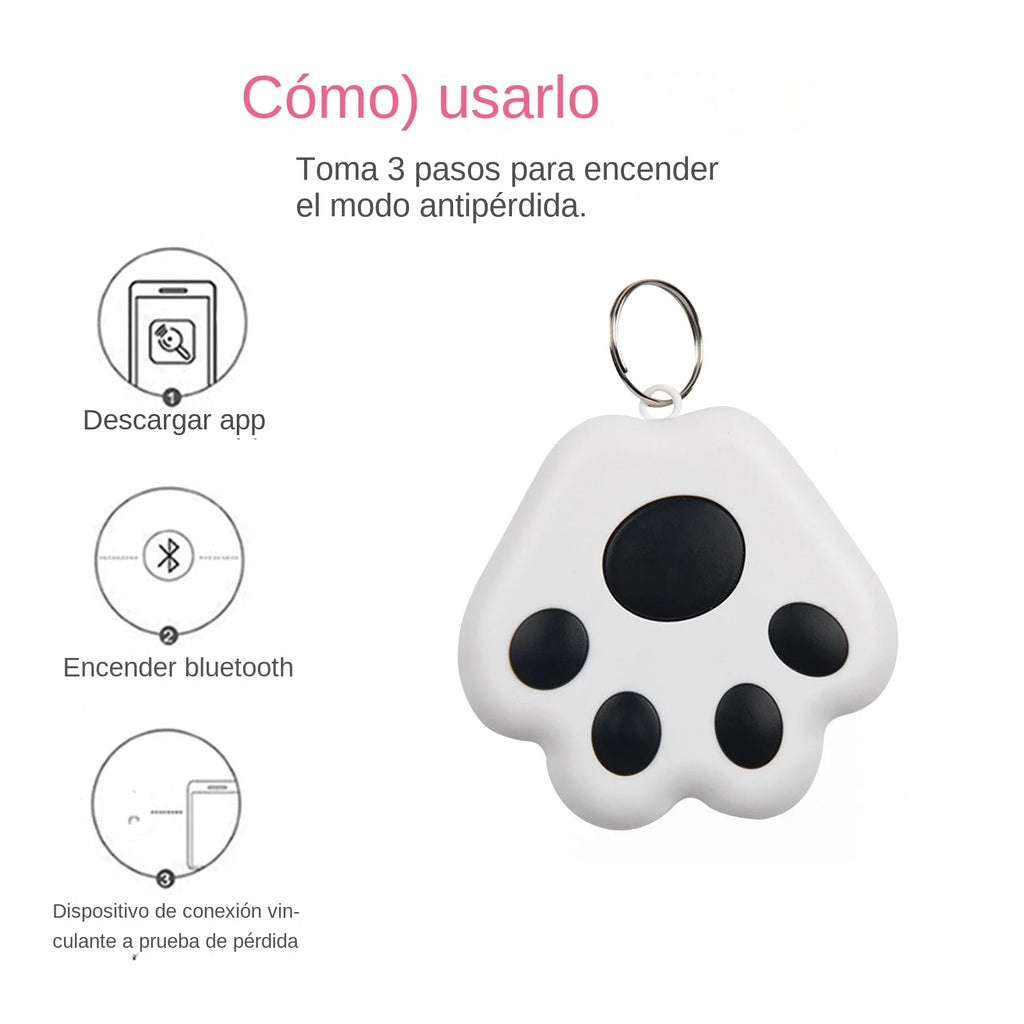 Mini Smart GPS Locator Anti Lost Alarm Wallet Keychain Tag Bluetooth Zpaxo