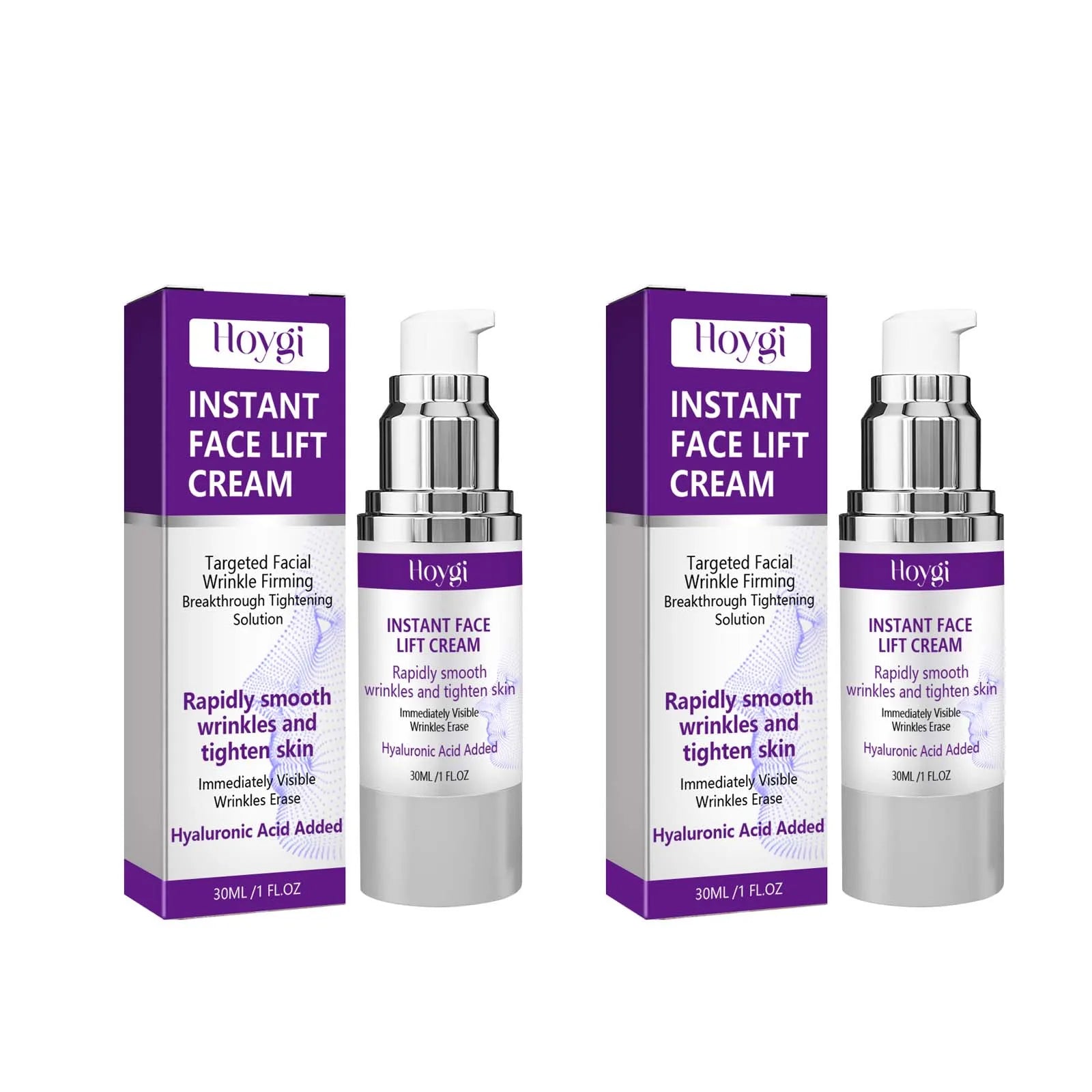 Hoygi Retinol Face Cream – Firming, Lifting & Anti-Wrinkle Anti-Aging Face Cream Zpaxo 2 x 30ml Boxed