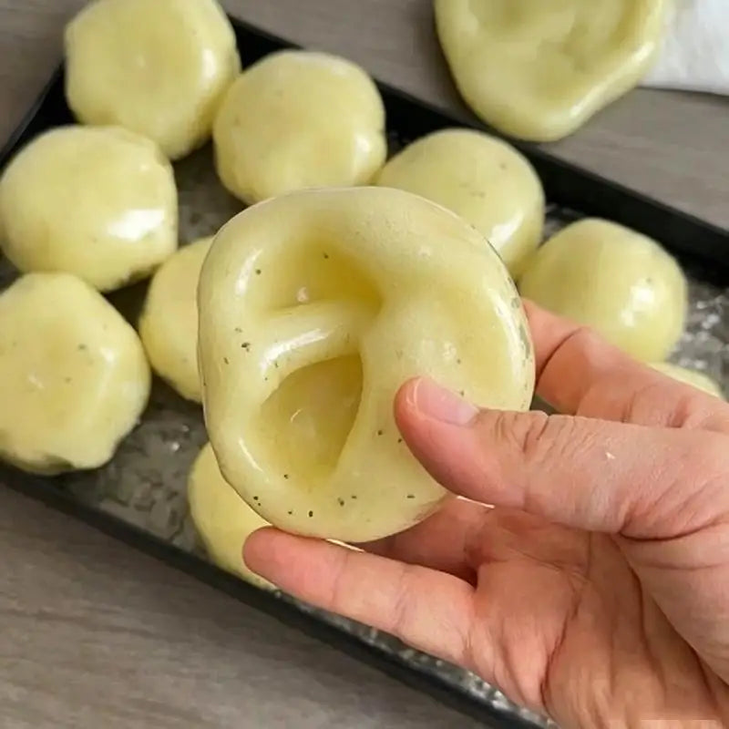 Mashed Potato Squeeze Ball – Sensory Fidget Toy with Sound