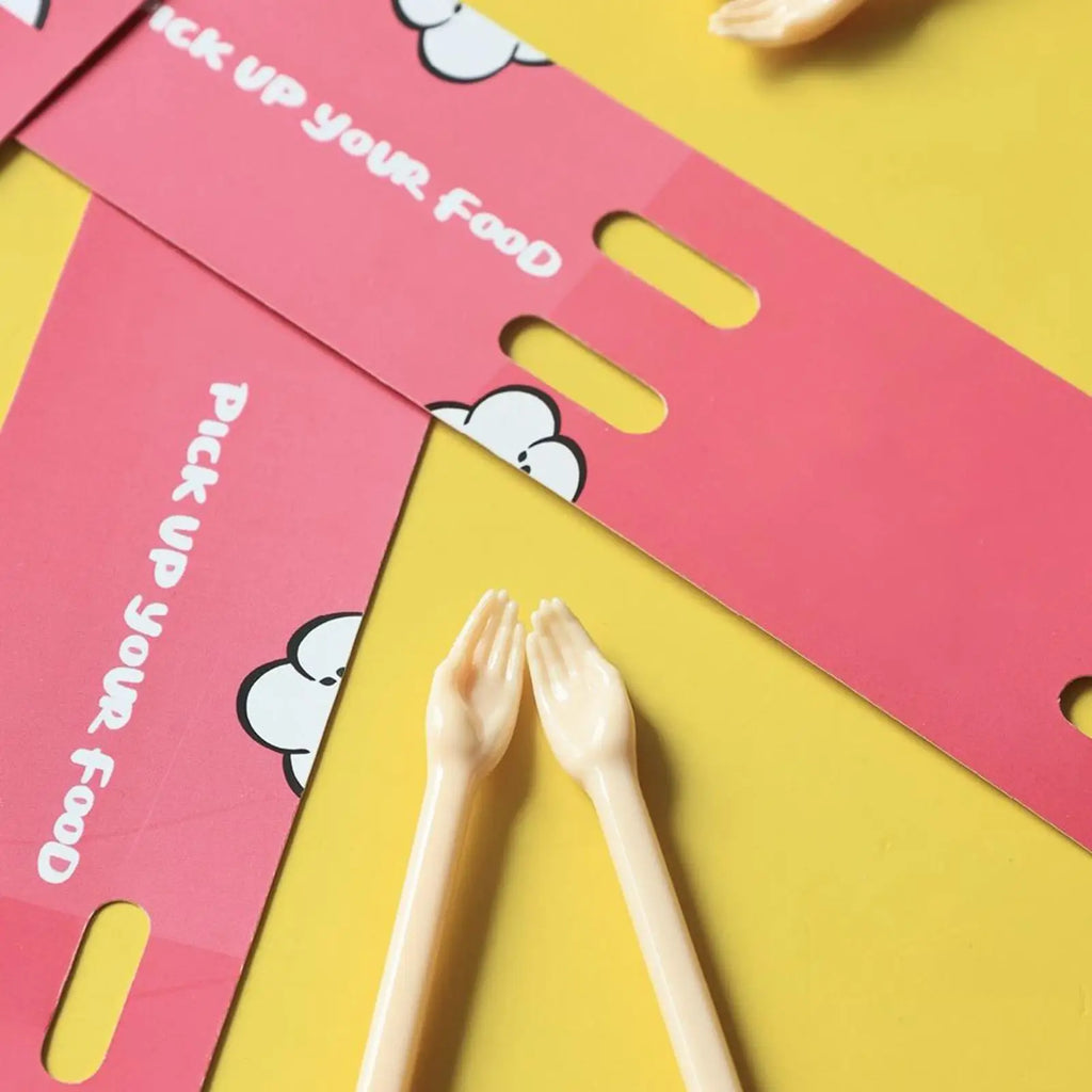 Funny Palm Chopsticks Baby Kids Beginners Practical Chopstick