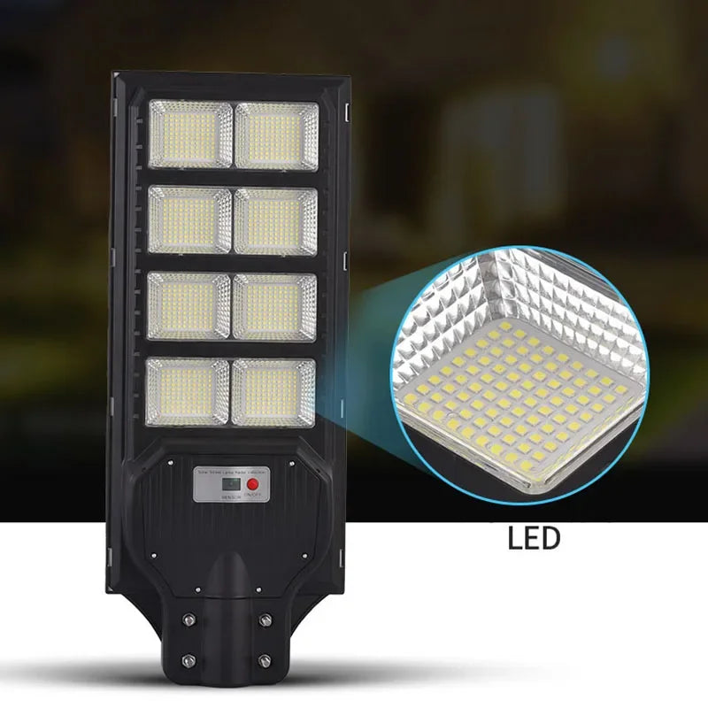 Solar Street Light Outdoor 800W 1000W 1200W Waterproof Remote Control Zpaxo