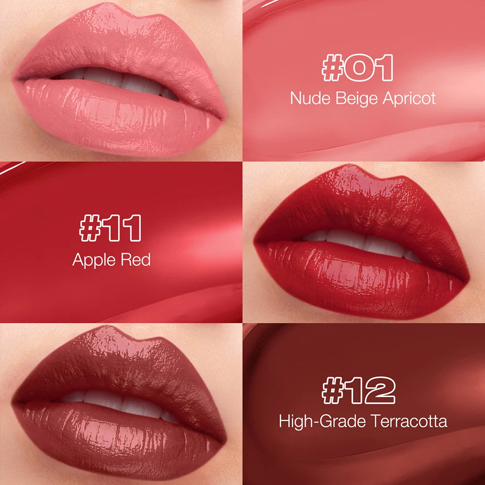 Lip Gloss Shiny Liquid Lipstick Long Lasting Moisturizing Non-sticky Zpaxo