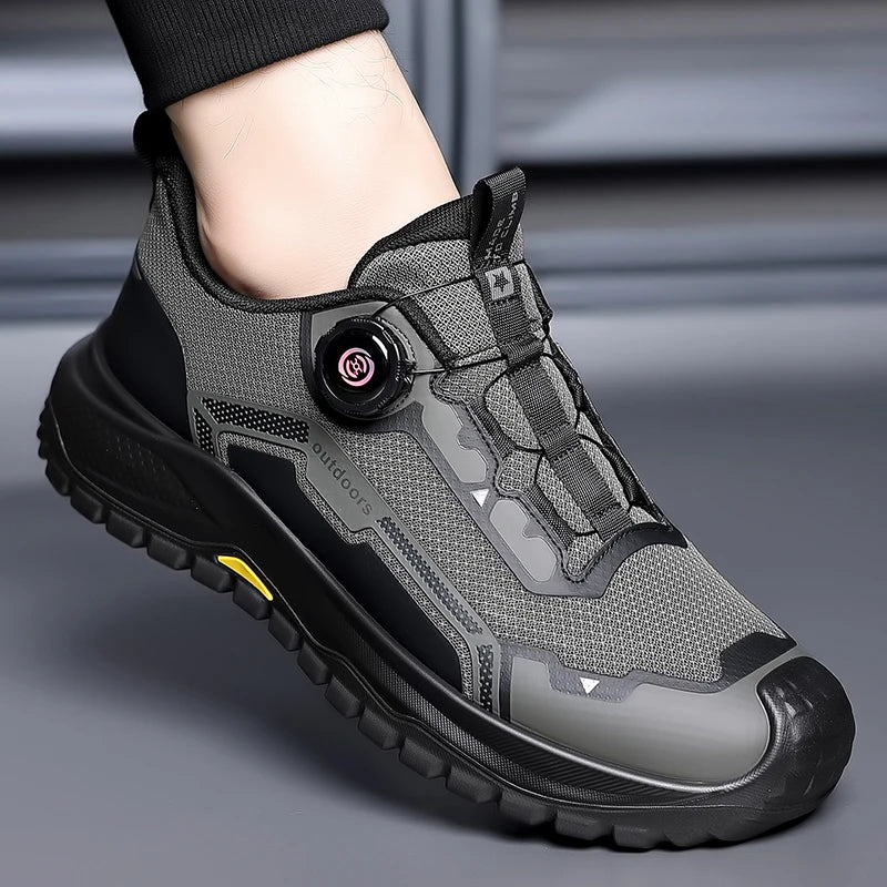 Men's Casual Sneakers Luxury Trainer Shoes Breathable Race Running