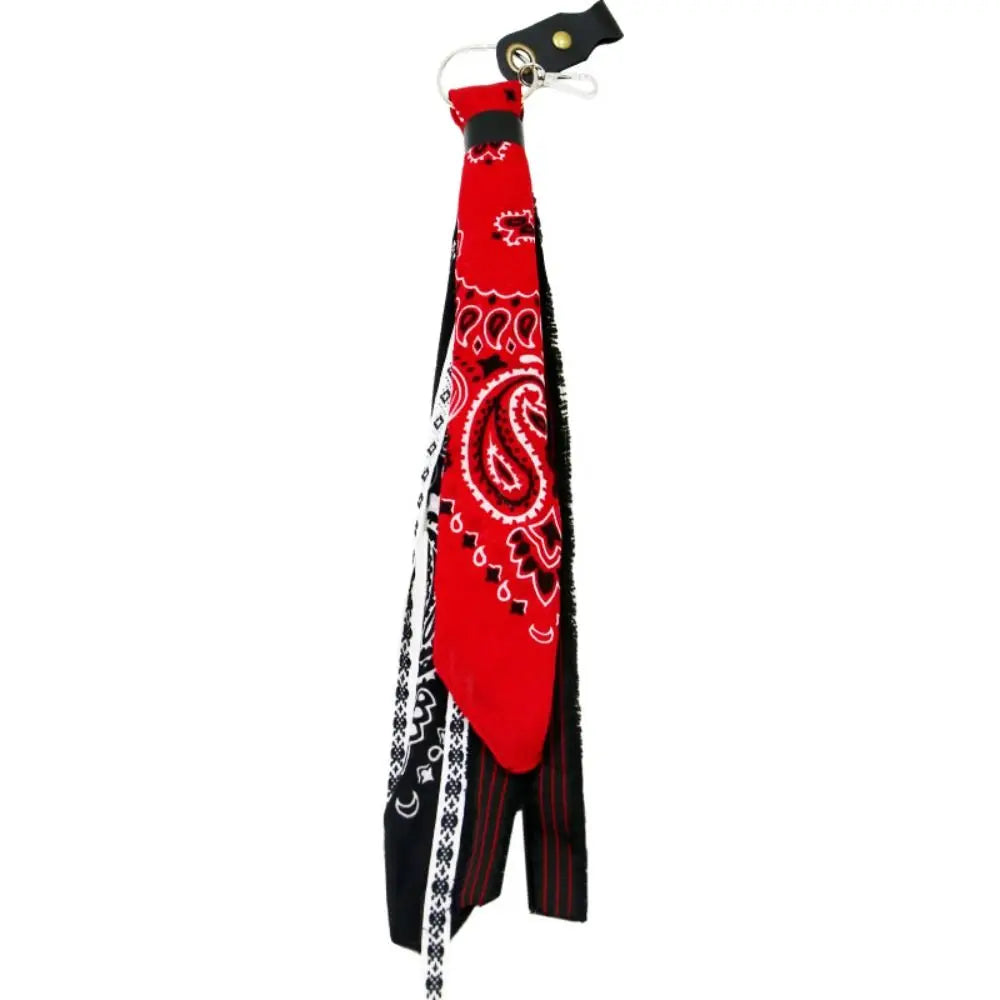 Universal Motorcycle Handlebar Square Towel Personality Hip Hop Retro Zpaxo