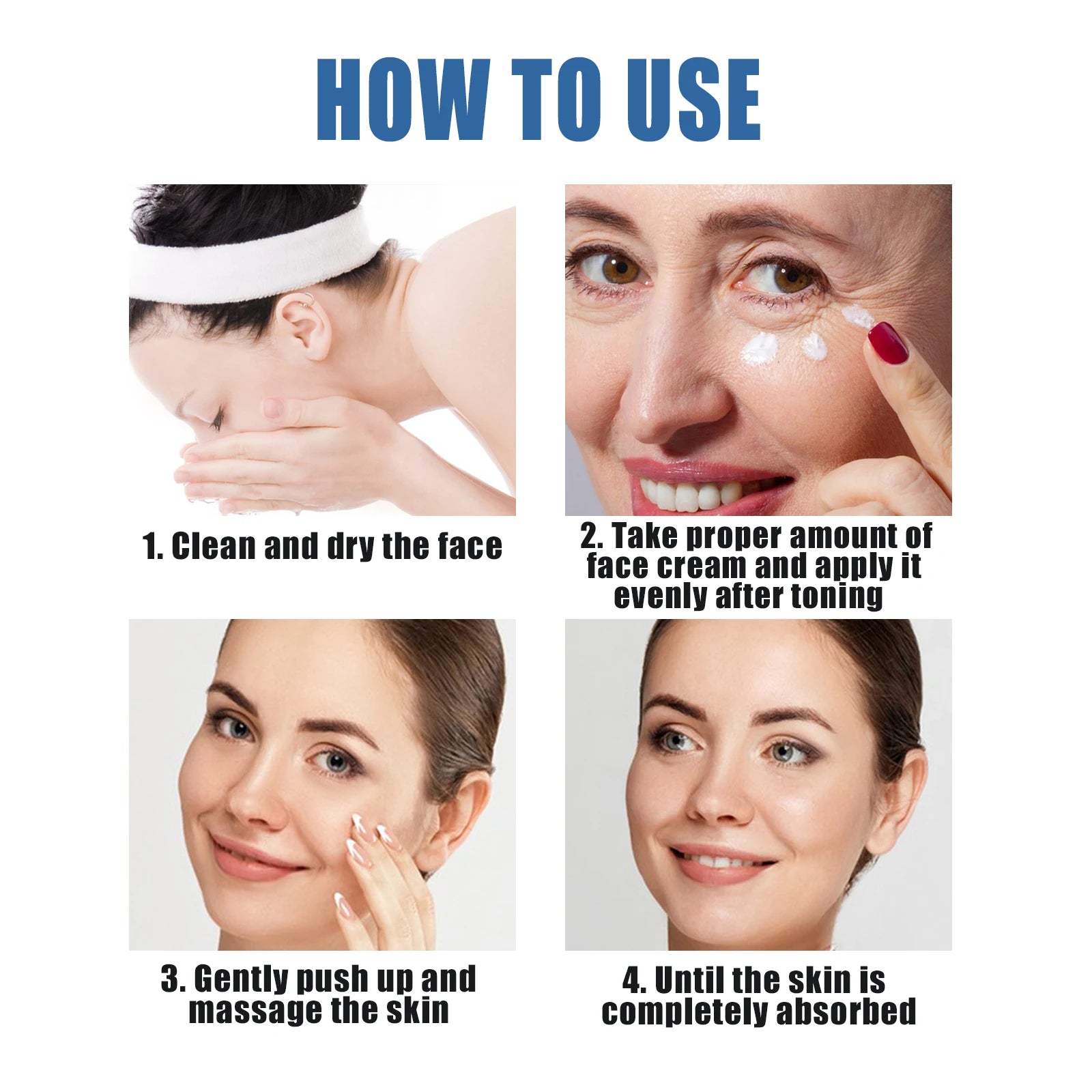 Face Cream Anti-wrinkle Cream Deep Moist Hydrating Firming Facial Cream Reduces Eye Puffiness Tightening Skin Care For Women Zpaxo