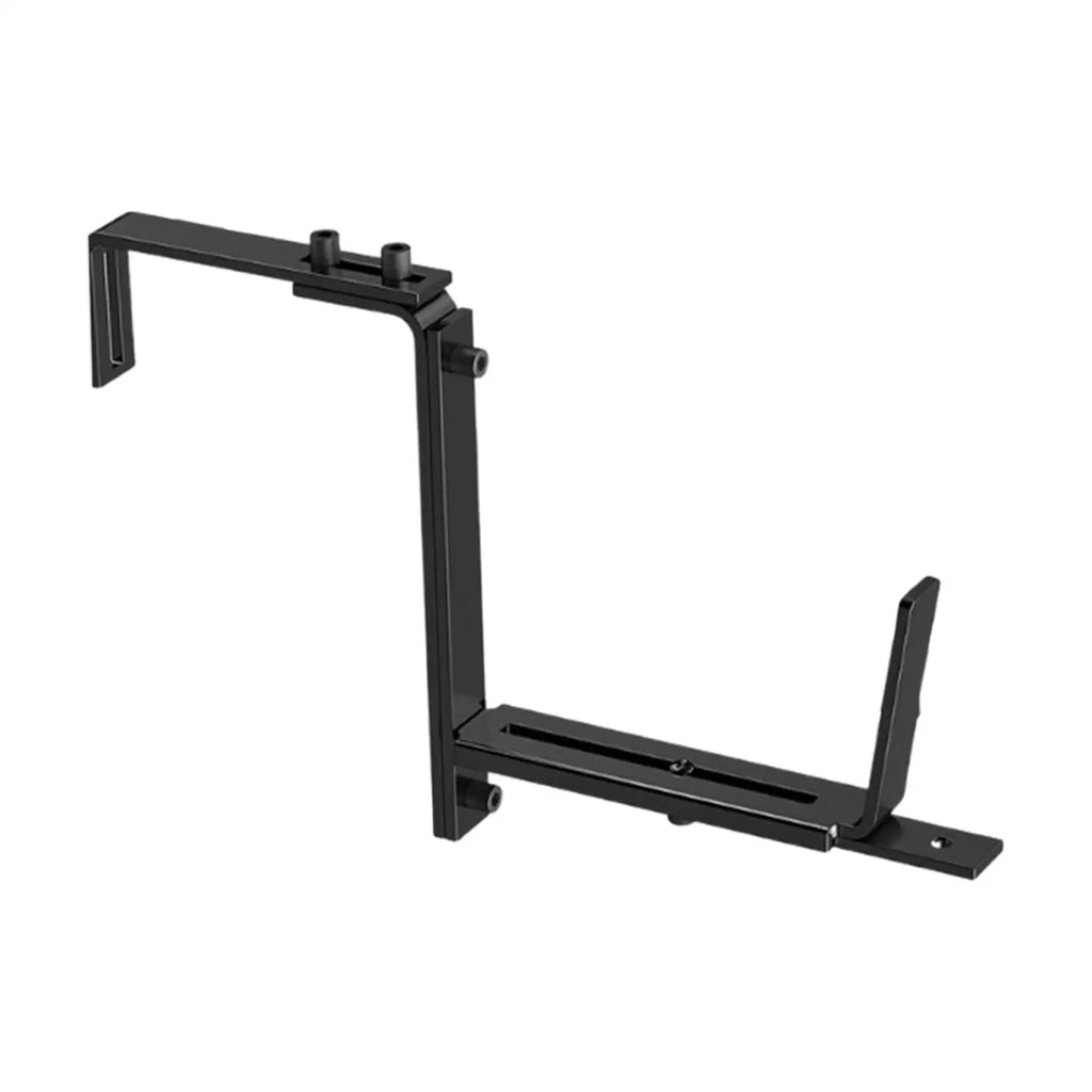 Adjustable Flower Pot Bracket Hang Window Box Holder Support Flower Pot Rack Holder for Pergola Patio Fence Balcony Garden Zpaxo