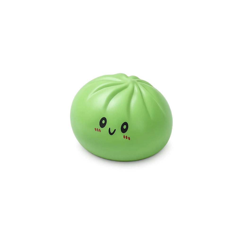 Dumpling Stress Ball Squeeze Sensory Toy – 6 Colors Stress Relief Toy Zpaxo Green Ball