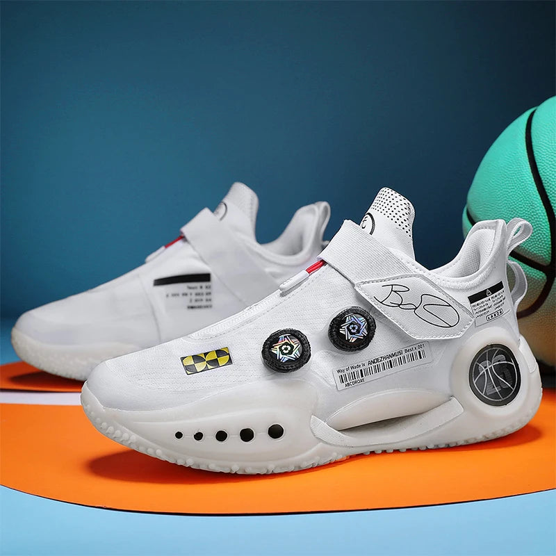 Men's Basketball Shoes Breathable Cushioning Non-slip Wearable Runing Zpaxo 8833 3 37